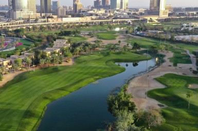 Emirates Golf Club, Faldo-Platz