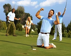 Wie beruhigt man die Nerven auf dem Golfplatz?