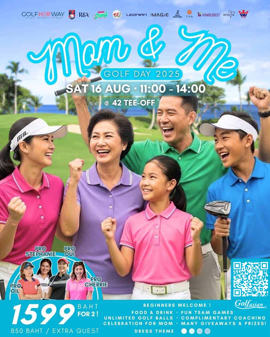 Mutter-und-Mutter-Golf-Tag