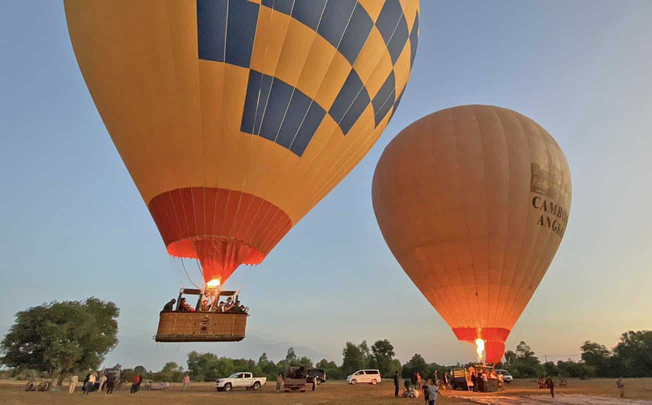 Angkor Heißluftballon