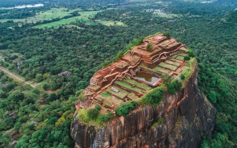 Sigiriya-Felsen Sri Lanka