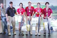 American School of Bangkok Mixed Team Brutto & Netto Sieger